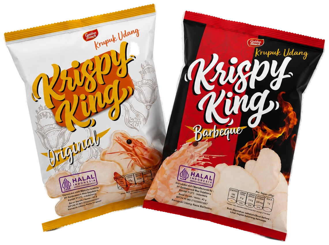 Krispy King Original and Barbeque